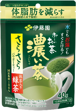 日本伊藤园绿茶粉40g 日本人气冲饮抹茶粉