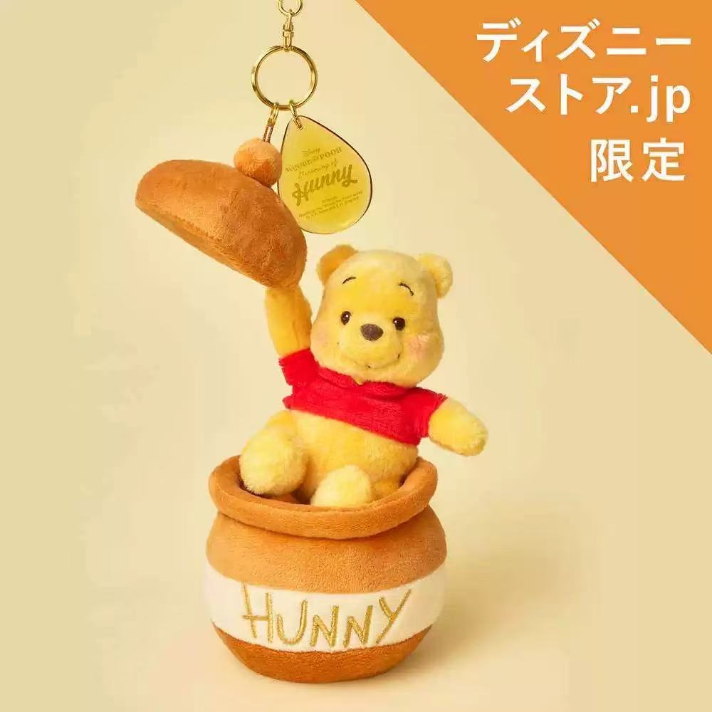 日本迪士尼 蜂蜜日系列 蜜罐噗噗挂件