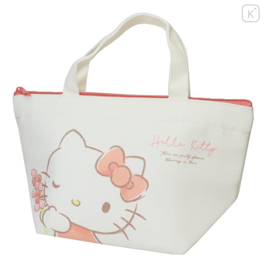 日本三丽鸥Hello Kitty保冷内里帆布便当袋