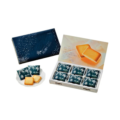 日本ISHIYA石屋制果 白色恋人 白巧克力饼干 18枚入