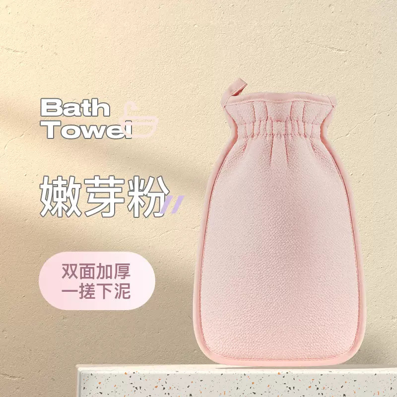 Allsmile搓澡巾神器女士专用洗澡巾家用强力搓泥粗砂搓灰手套双面
