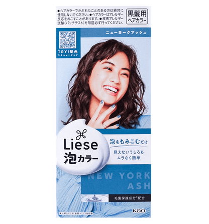 日本花王Liese泡沫染发剂亚麻棕