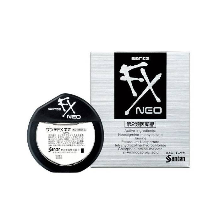 日本Santen参天FX眼药水12ml