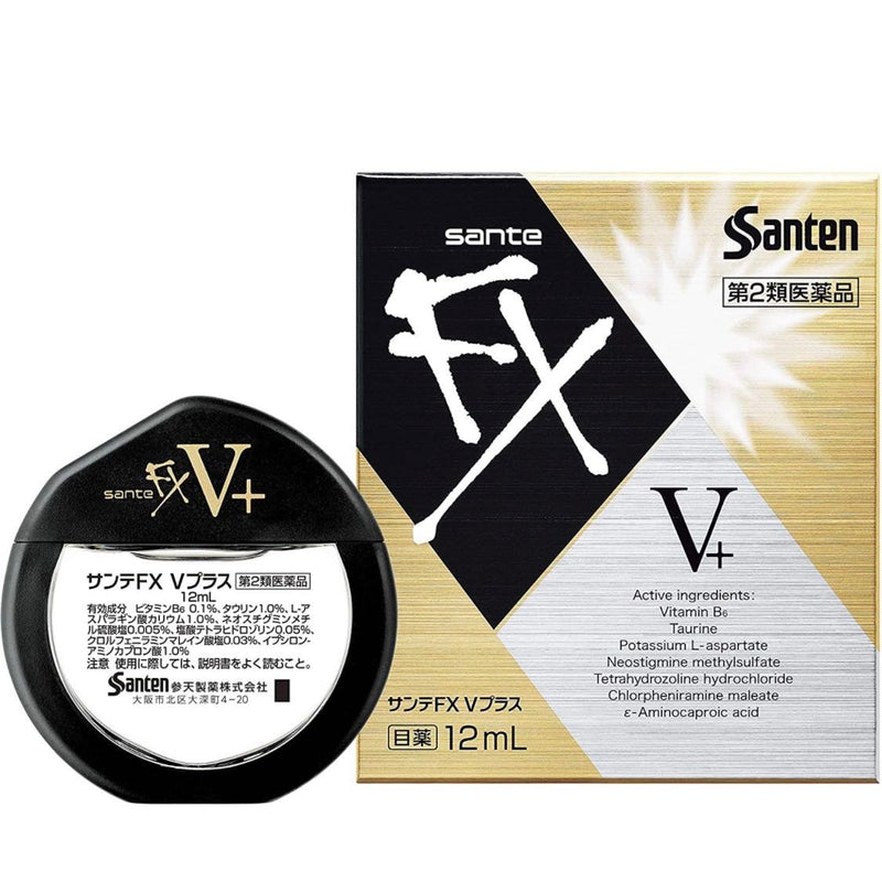 日本Santen参天FX眼药水12ml