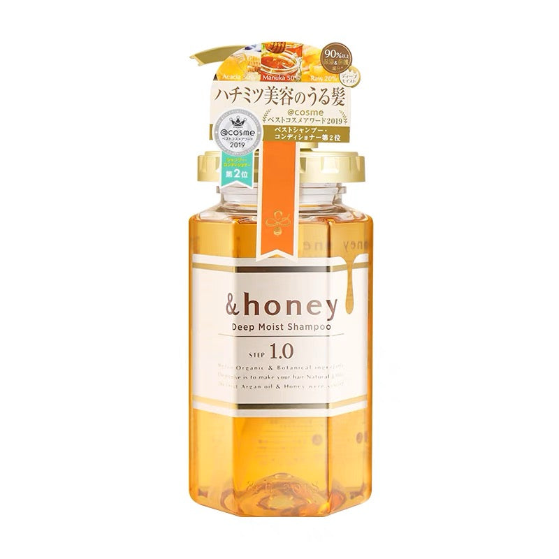 日本VICREA &HONEY 蜂蜜深层滋养洗发水440ml