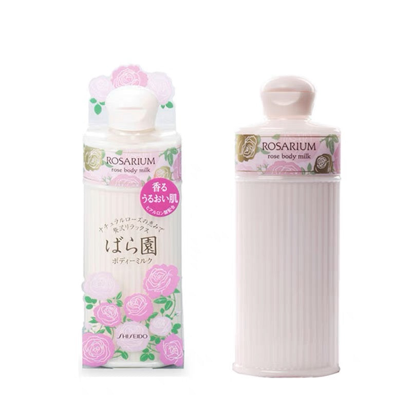 日本资生堂ROSARIUM玫瑰园香氛身体乳300ml